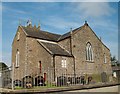 The Drumgooland Parish Church (CoI) from Station Road