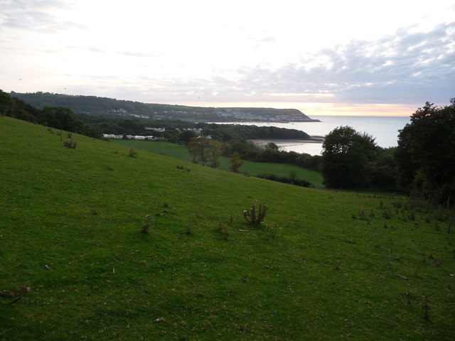 View over Cei-bach to New Quay