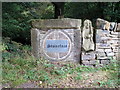 Sculpture in boundary wall