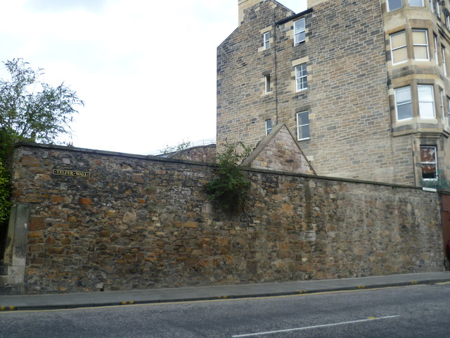 Part of the Telfer Wall, Lauriston Place