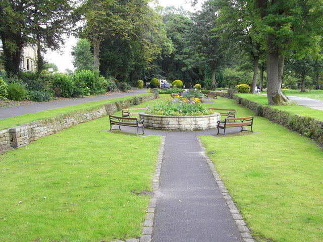 Sunken Garden, Victoria Park, Nelson, Lancashire