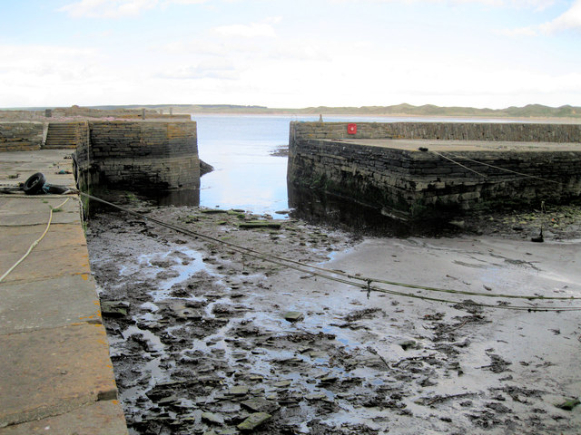 Castlehill Harbour at low water © Bob Jones :: Geograph Britain and Ireland