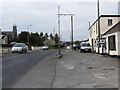 View north along the main street of the village of Clonvaraghan