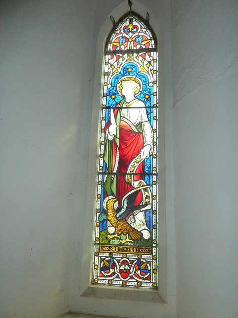 St Peter & Paul, Shalden: stained glass windows (V)