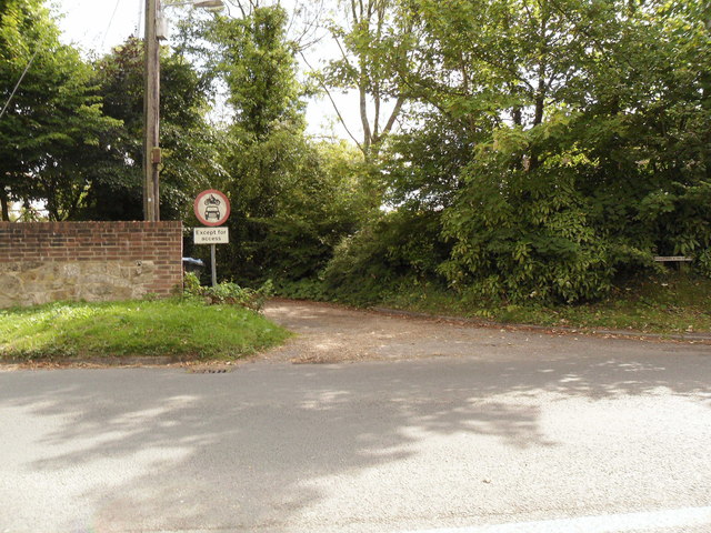 Minor road joining the A272, Ansty, West Sussex