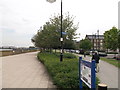 Thames Path at Royal Arsenal Woolwich