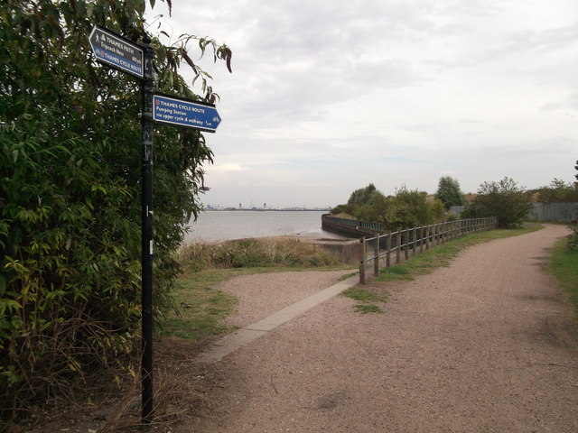 thames cycle path map