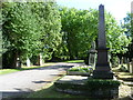 Entering Brockley Cemetery