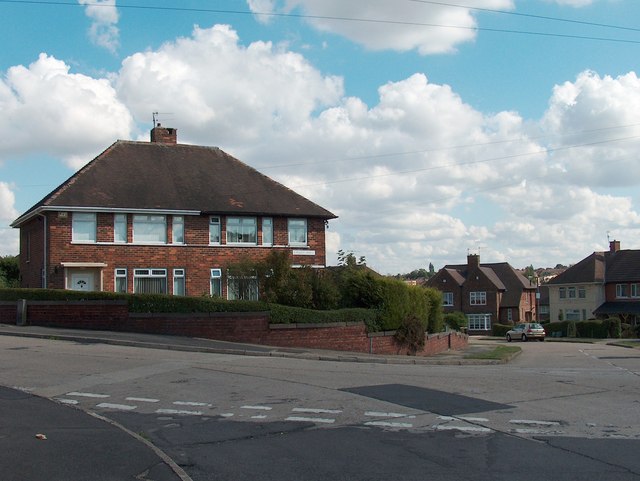 Colley Avenue's junction with Rokeby Road, Parson Cross Estate