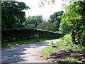 Entrance to Isfield Place, East Sussex