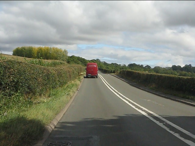 A4117 east of Yell Rough