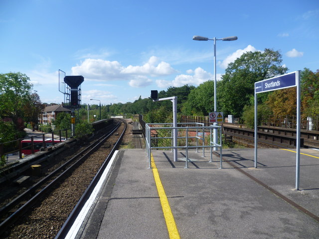 View from the platform at Shortlands... © Marathon :: Geograph Britain ...