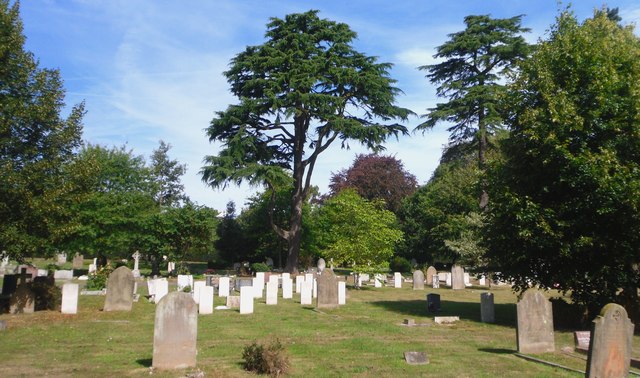 Part of Canterbury Cemetery © Des Blenkinsopp :: Geograph Britain and ...