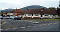 Houses on the corner of Park Avenue and Hereford Road, Abergavenny