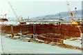 Construction of Tawe Barrage