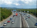 M25 approaching M26 junction