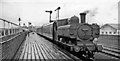 Brynmawr station, with local train from Newport.