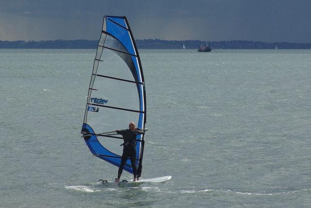 Windsurfing at Chalkwell