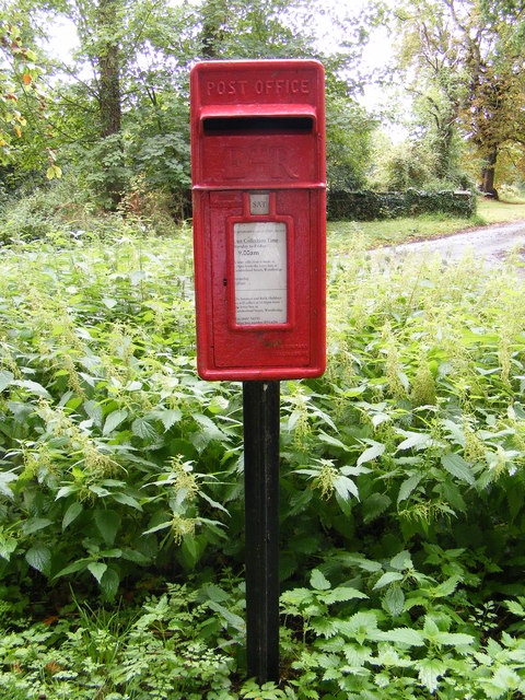 Boulge Postbox at Park Gate Corner