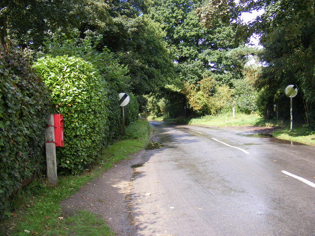 Blyford Lane & The Station Postbox