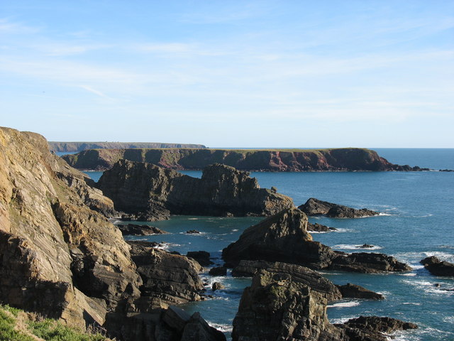 The Pembrokeshire coast south of Martin's Haven