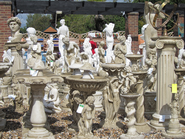 Garden Ornaments © Oast House Archive cc-by-sa/2.0 :: Geograph Britain ...