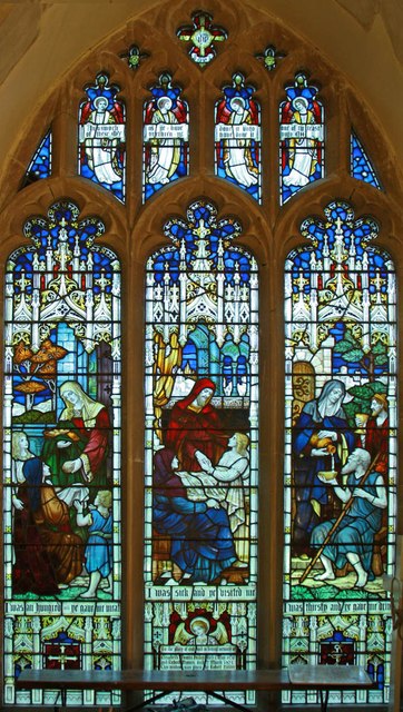 St Giles, Great Hallingbury - Stained glass window