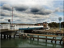 TQ4401 : Newhaven Swing Bridge by Paul Gillett