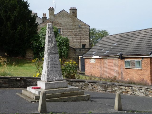 War memorial, Clayton West