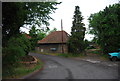 Flint barn, Kings Barn Lane