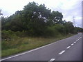 Entrance to the parking area on the A3, Burpham