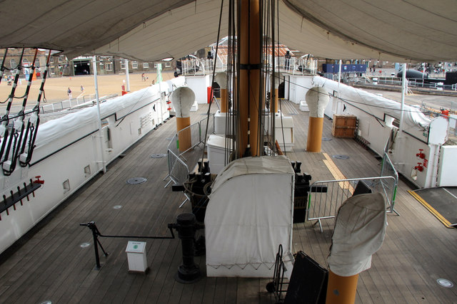 Inside HMS Gannet, Chatham Historic Dockyard, Kent