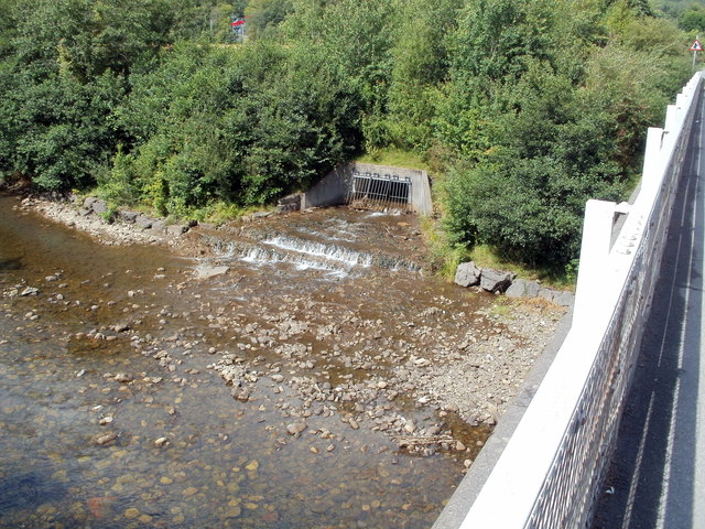 Outlet into the River Neath near Glynneath