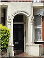 TQ2385 : Entrance to Argyle Mansions, Chichele Road / Rockhall Road, NW2 (2) by Mike Quinn