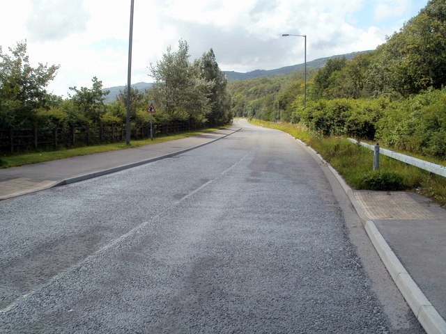 B road to Resolven from Glynneath
