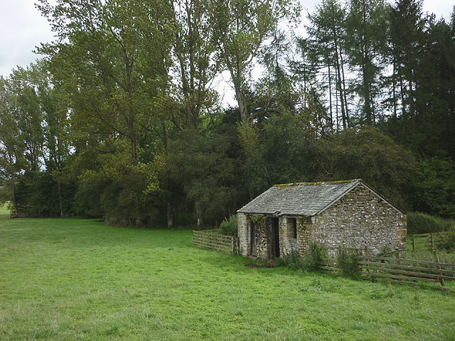 Barn below Prickly Bank Wood