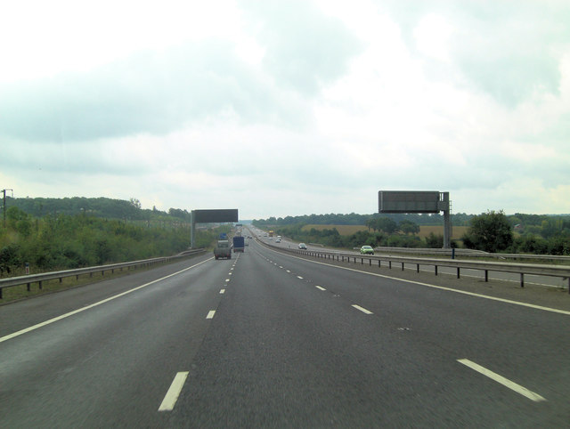 M20 parallels the Channel Tunnel Rail... © Stuart Logan :: Geograph ...