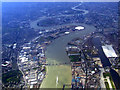 TQ4279 : The Thames Barrier from the air by Thomas Nugent