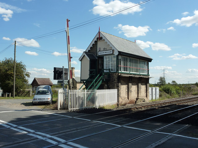 Beckingham signal box © Richard Croft :: Geograph Britain and Ireland