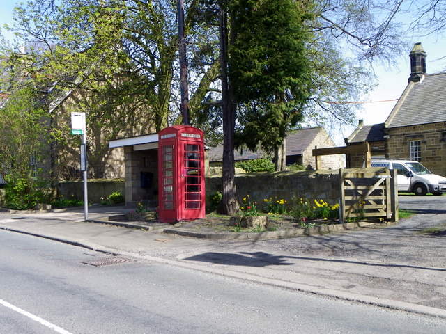 Telephone box, Longhirst