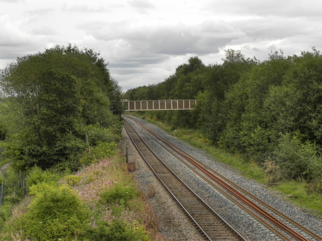 Railway from Engine Lane