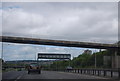 Footbridge over the A1