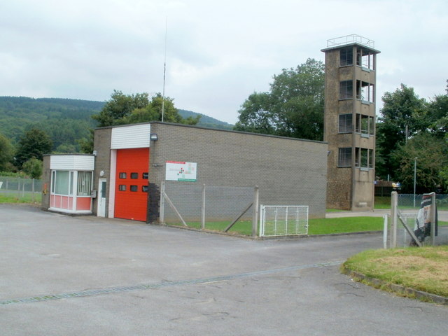 Glynneath Fire Station and tower