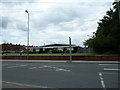 Looking across Bishopstoke Road towards G.W Martin Precision Engineering