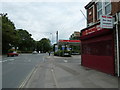 Approaching the junction of Barton Road and Bishopstoke Road