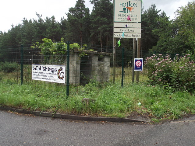 Former Naval checkpoint on Wareham Road