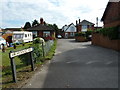 Looking from Water Lane into Hyman