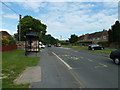 Bus stop near Montgomery Avenue