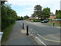 Approaching the junction of Water Lane and Boniface Close