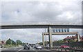 Footbridge over the A1